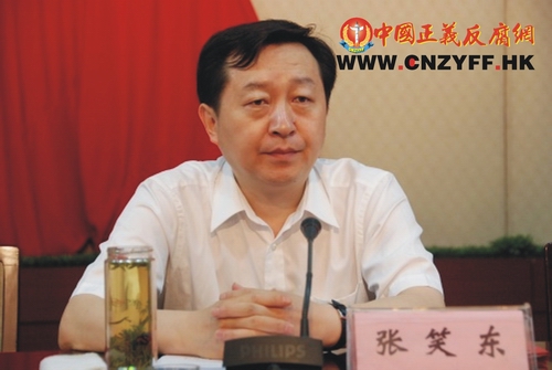 河南安阳市委书记张笑东(资料图)